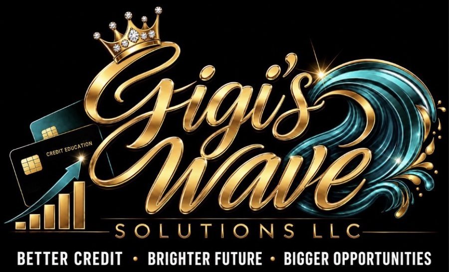 Gigi's Wave Solutions LLC logo: Better Credit, Brighter Future, Bigger Opportunities